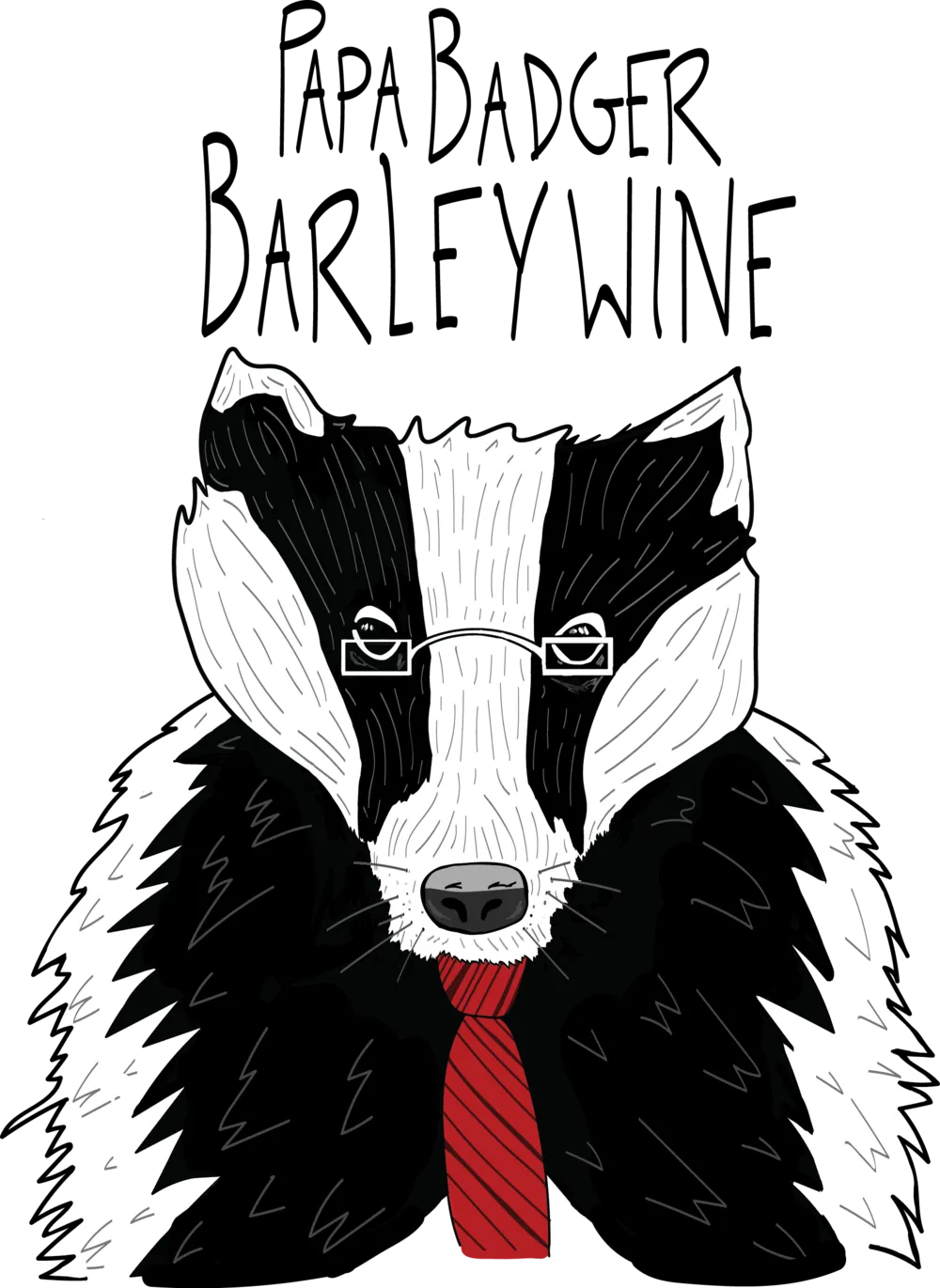 Badger biker, leather jacket, cool attitude PNG
